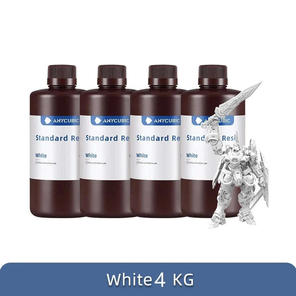 ANYCUBIC 405nm UV Resin for High-Precision 3D Printing-20kg HD Gray / UNITED KINGDOM