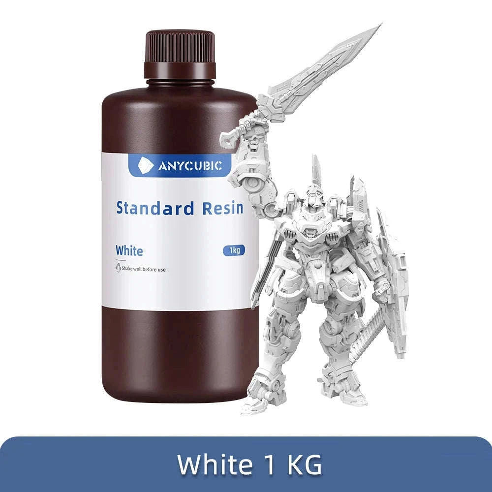 ANYCUBIC 405nm UV Resin for High-Precision 3D Printing-20kg HD Gray / UNITED KINGDOM