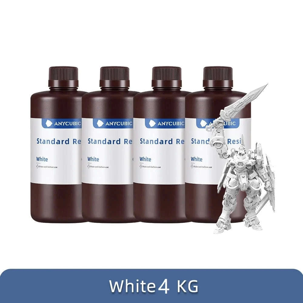 ANYCUBIC 405nm UV Resin for High-Precision 3D Printing-20kg HD Gray / UNITED KINGDOM