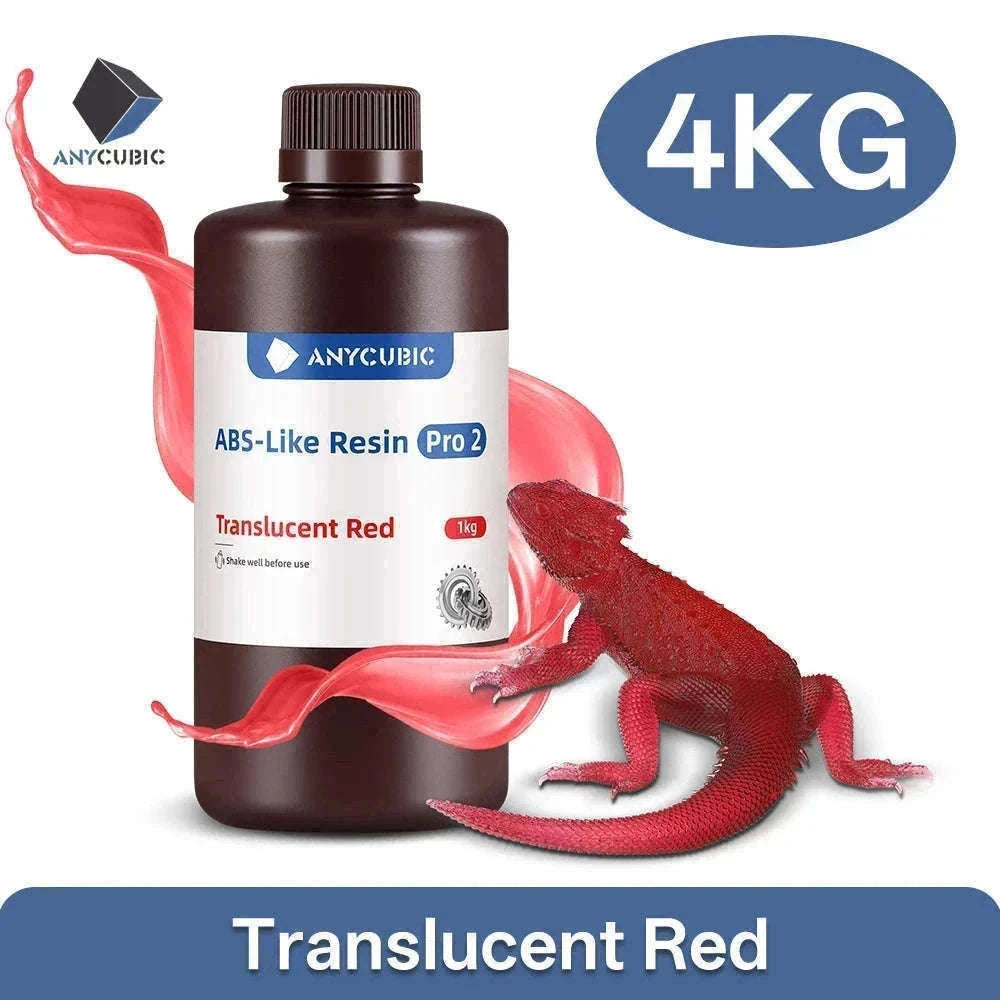 Anycubic ABS-Like Resin Pro 2 405nm UV Resin-Clear 4kg / GERMANY