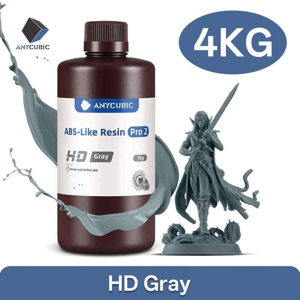 Anycubic ABS-Like Resin Pro 2 405nm UV Resin-Clear 4kg / GERMANY