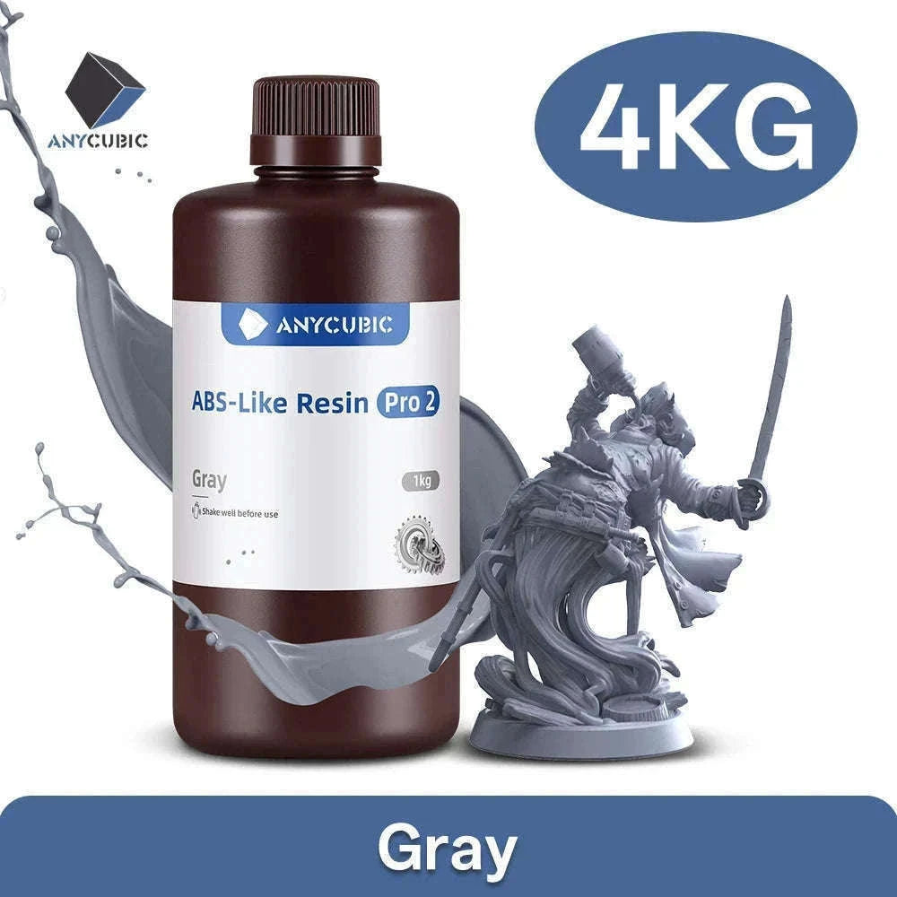 Anycubic ABS-Like Resin Pro 2 405nm UV Resin-Clear 4kg / GERMANY