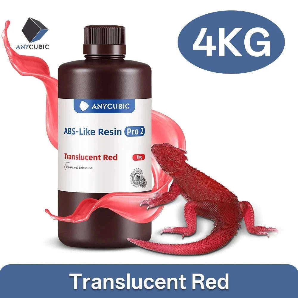 Anycubic ABS-Like Resin Pro 2 405nm UV Resin-Clear 4kg / GERMANY