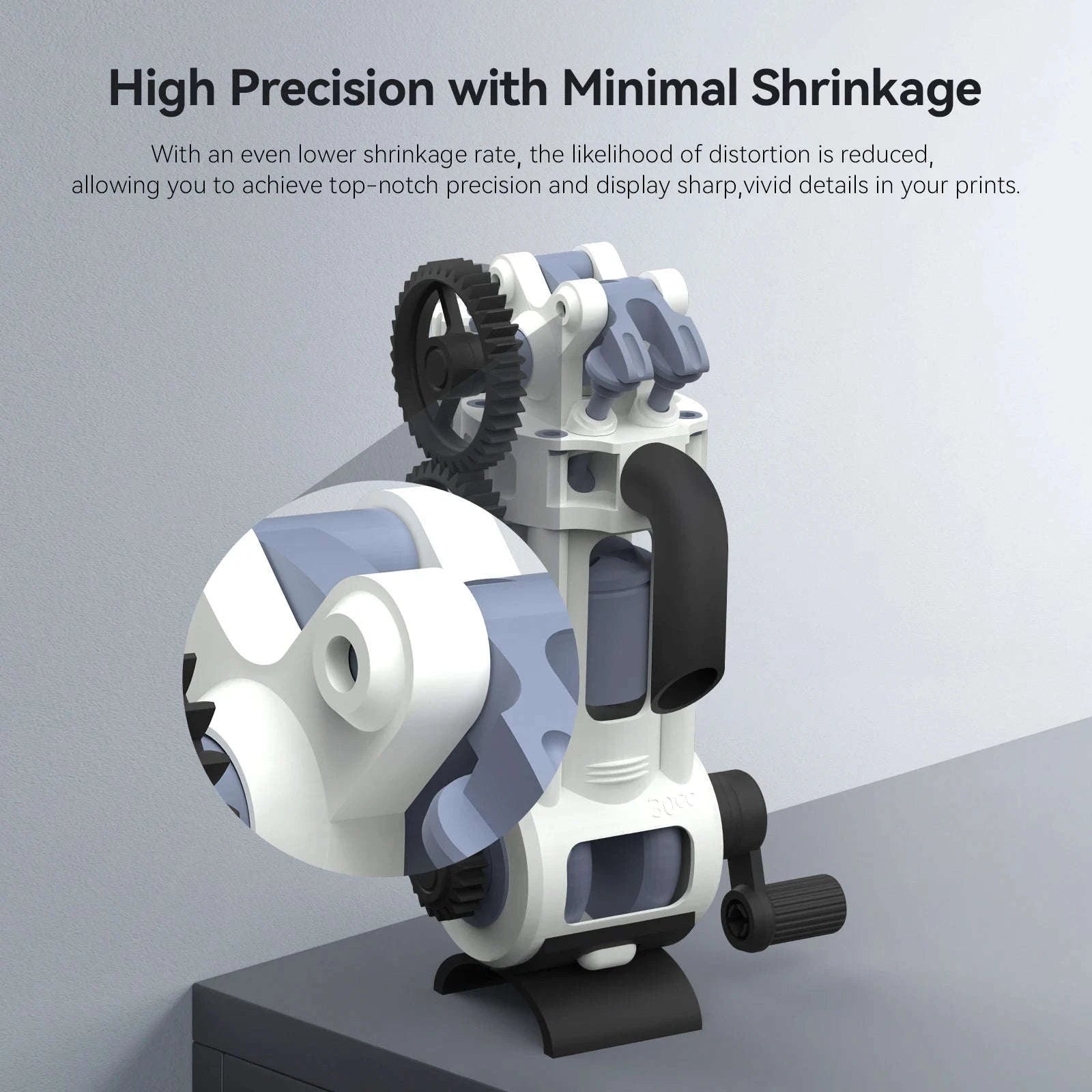 Anycubic ABS-Like Resin Pro 2 UV 405nm Resin-Clear 4kg / Australia