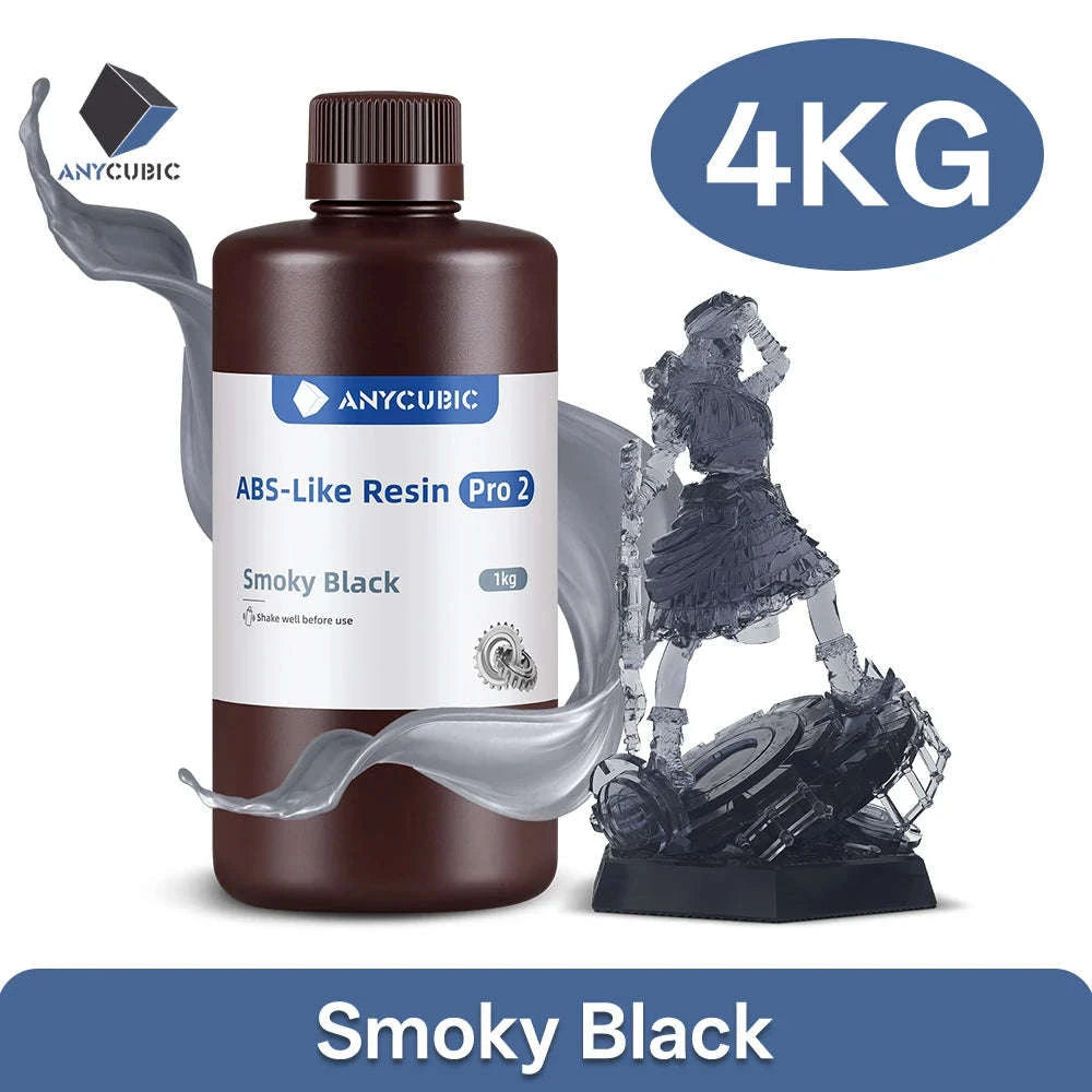 Anycubic ABS-Like Resin Pro 2 UV 405nm Resin-Clear 4kg / Australia