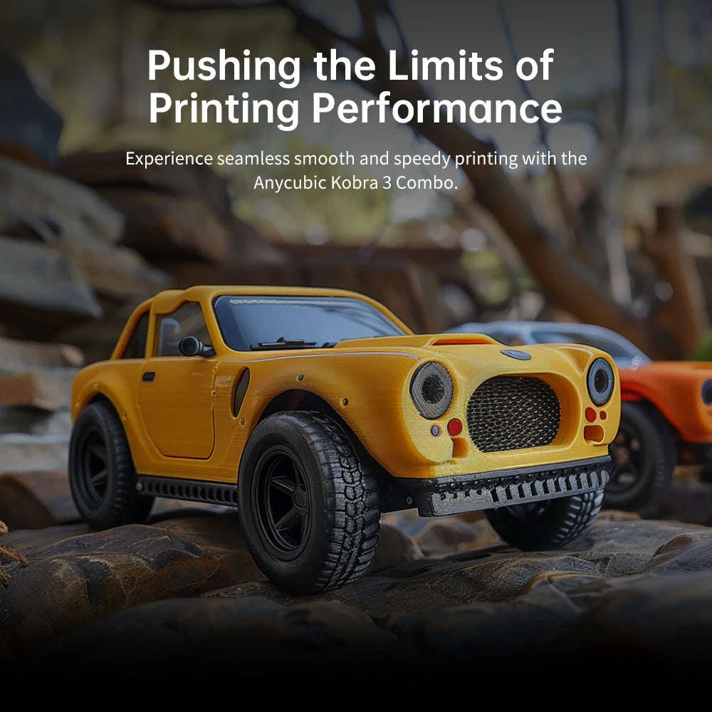 ANYCUBIC Kobra 3 Combo AE Version Multi‑Color FDM 3D Printer-Kobra 3 Combo / United States