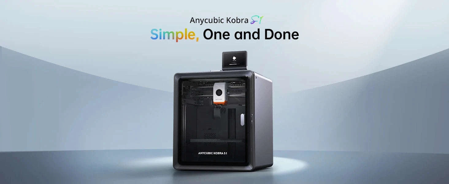 Anycubic Kobra S1 Speedy 3D Printer-S1 add 8kg PLA / GERMANY