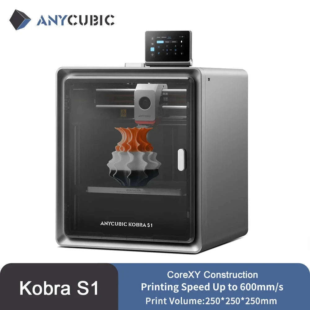 Anycubic Kobra S1 Speedy CoreXY 3D Printer-Kobra S1 / canada