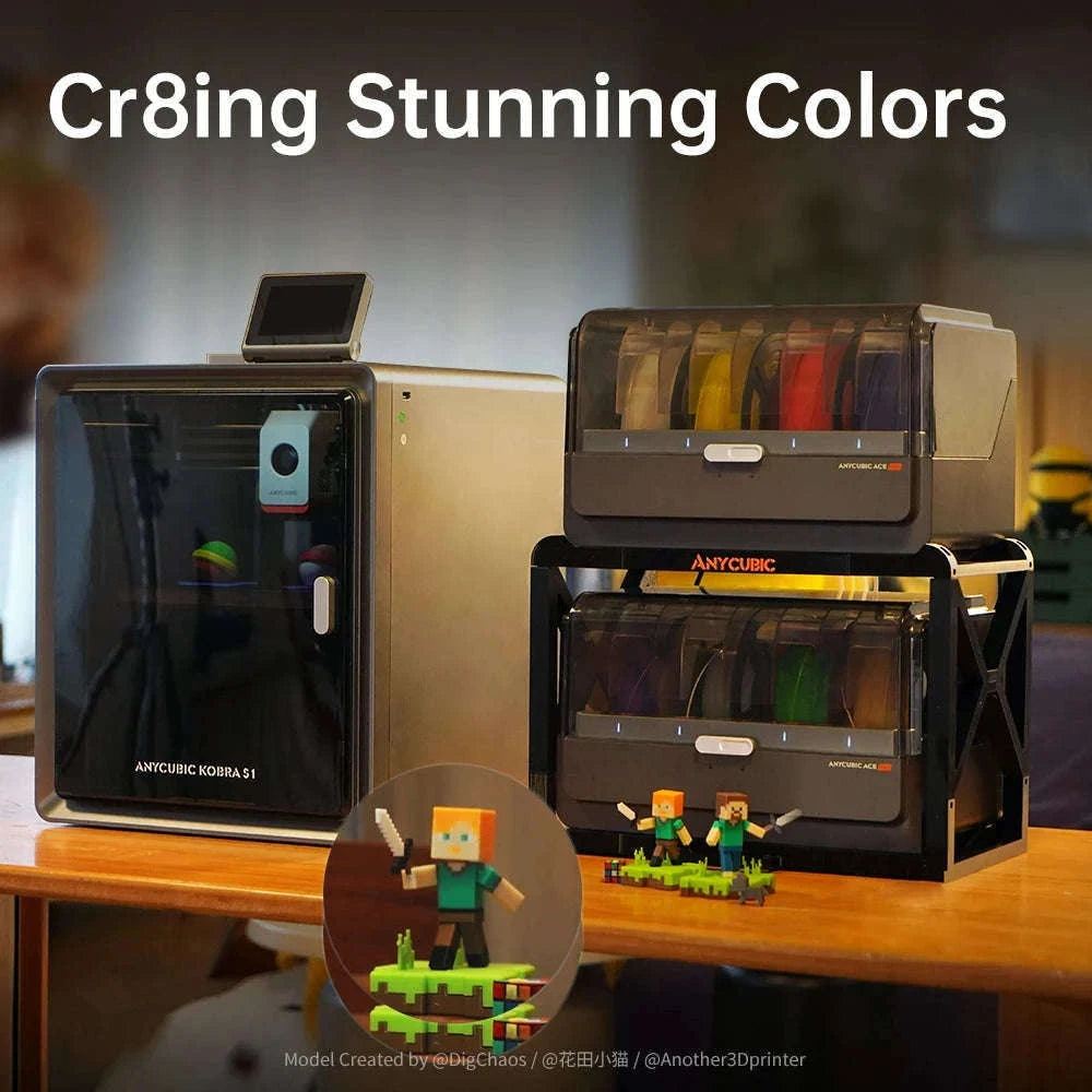 Anycubic Kobra S1 Speedy CoreXY 3D Printer-Kobra S1 / canada