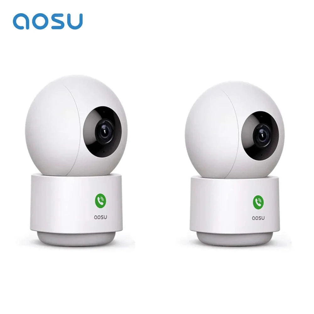 AOSU 3MP Indoor Baby Monitor Camera with 2-Way Audio-4pcs / United States