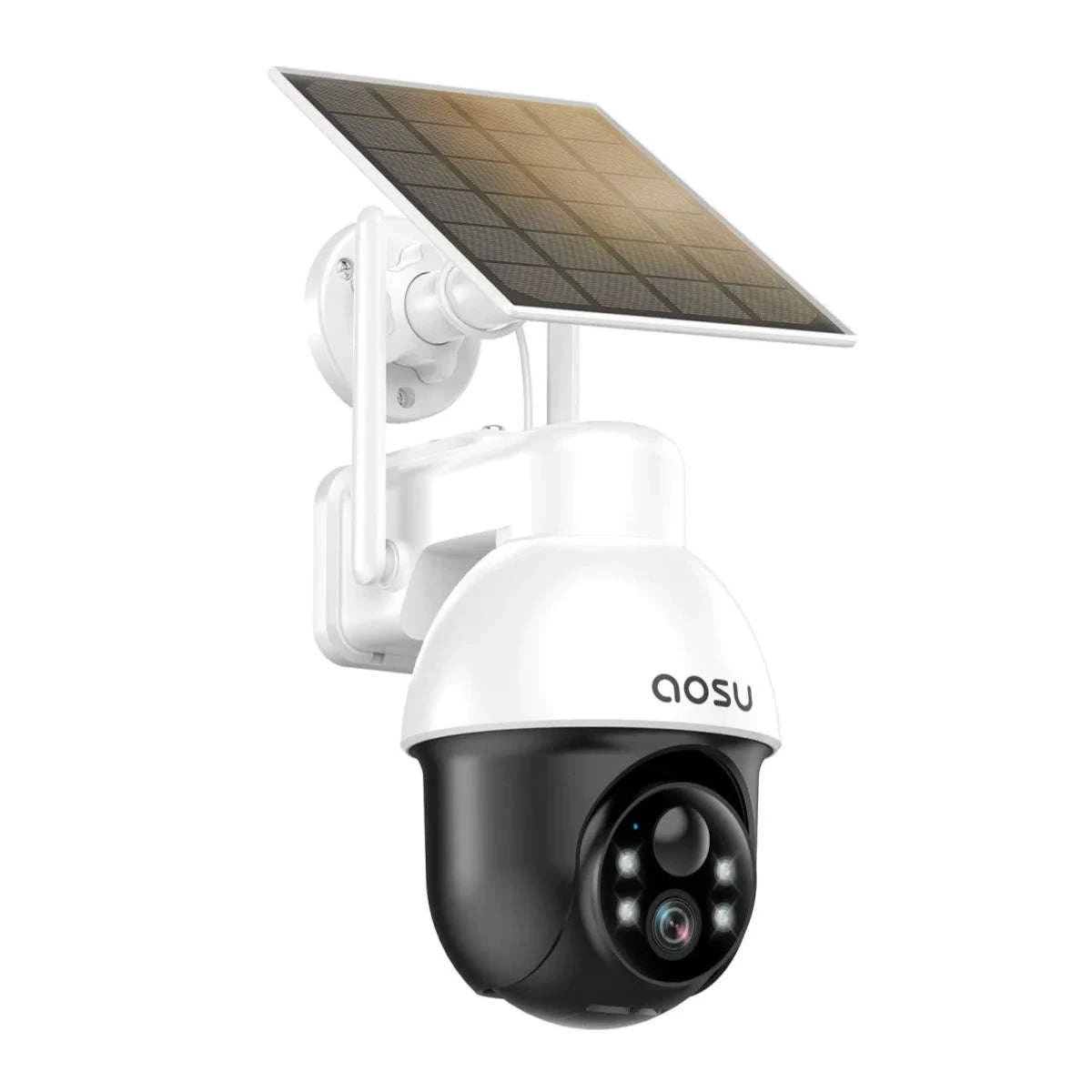 AOSU 3MP Solar PTZ Security Camera with 2-Way Audio-4pcs / United States