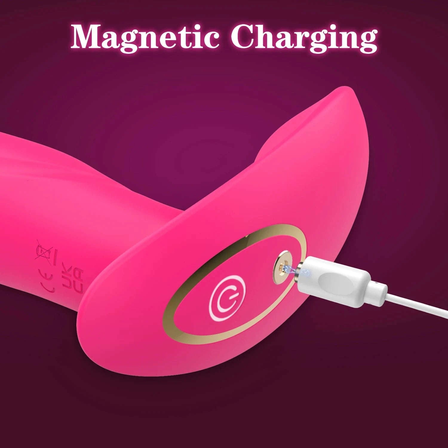 APP Control Wearable Dildo Vibrator for Women-CD82-APP-RD / China Mainland