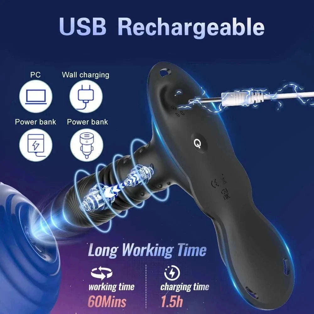 App-Control Wearable G-Spot & Clitoral Vibrator Panties-A Vibrators