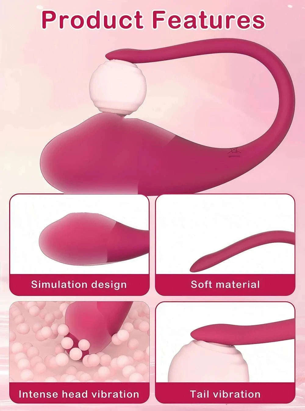 App-Controlled G-Spot Vibrator with Clitoral & Remote Play-