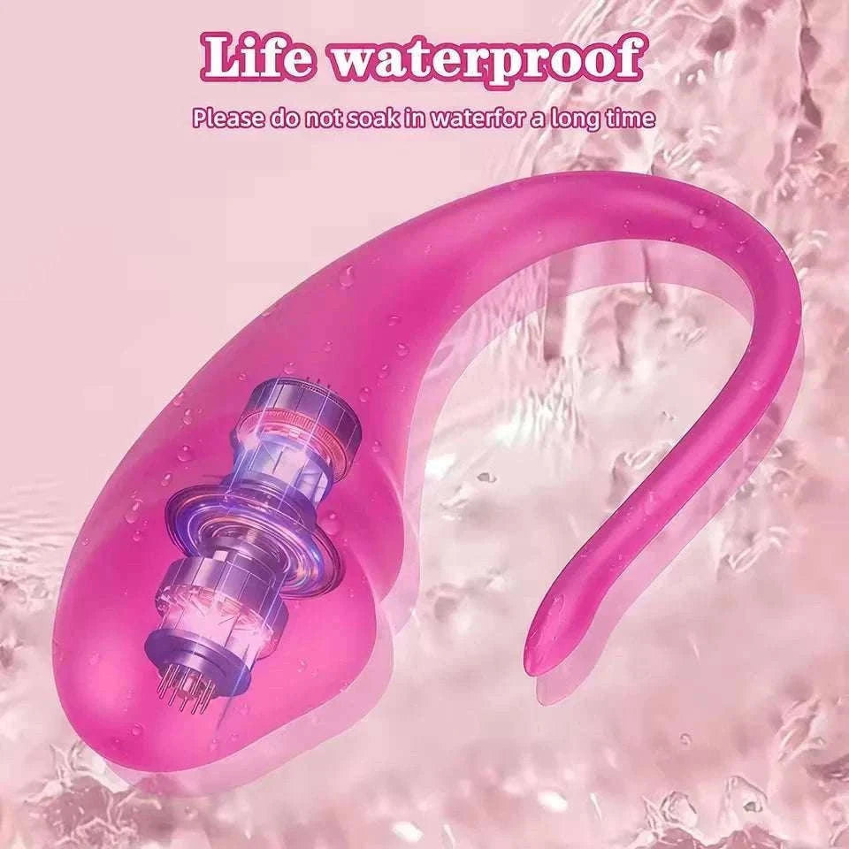 App-Controlled G-Spot Vibrator with Clitoral & Remote Play-Purple-Box
