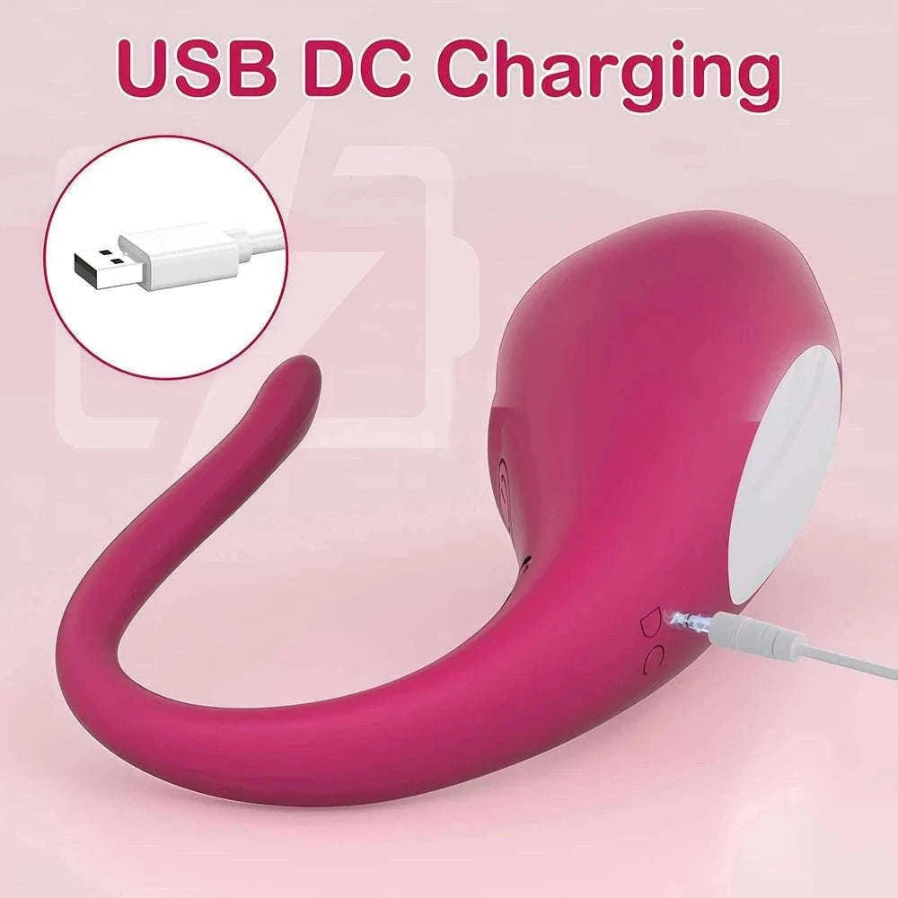 App-Controlled G-Spot Vibrator with Clitoral & Remote Play-Purple-Box