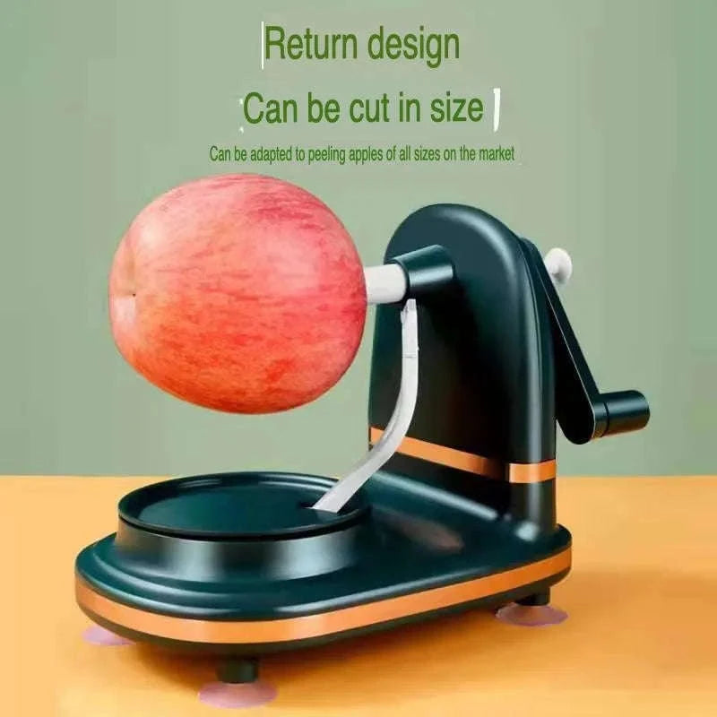 Apple Peeler Slicer Corer with Suction Base for Fast Prep-Green / United States