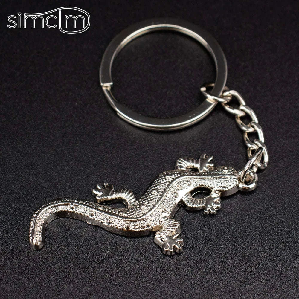 Apple-Shaped Metal Key Chain Pendant-Apple Keychain / 8.5cm