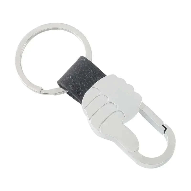 Apple-Shaped Metal Key Chain Pendant-Apple Keychain / 8.5cm