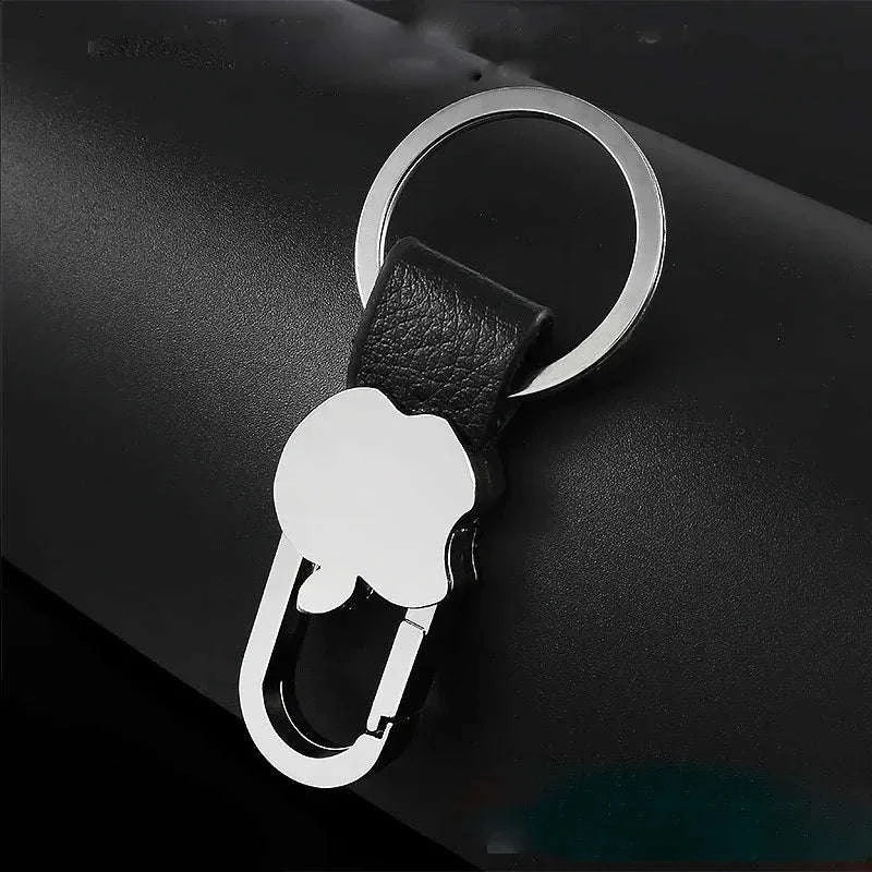 Apple-Shaped Metal Key Chain Pendant-Apple Keychain / 8.5cm
