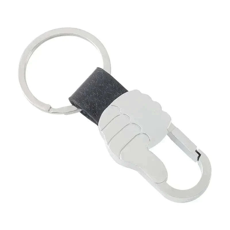 Apple-Shaped Metal Key Chain Pendant-Apple Keychain / 8.5cm