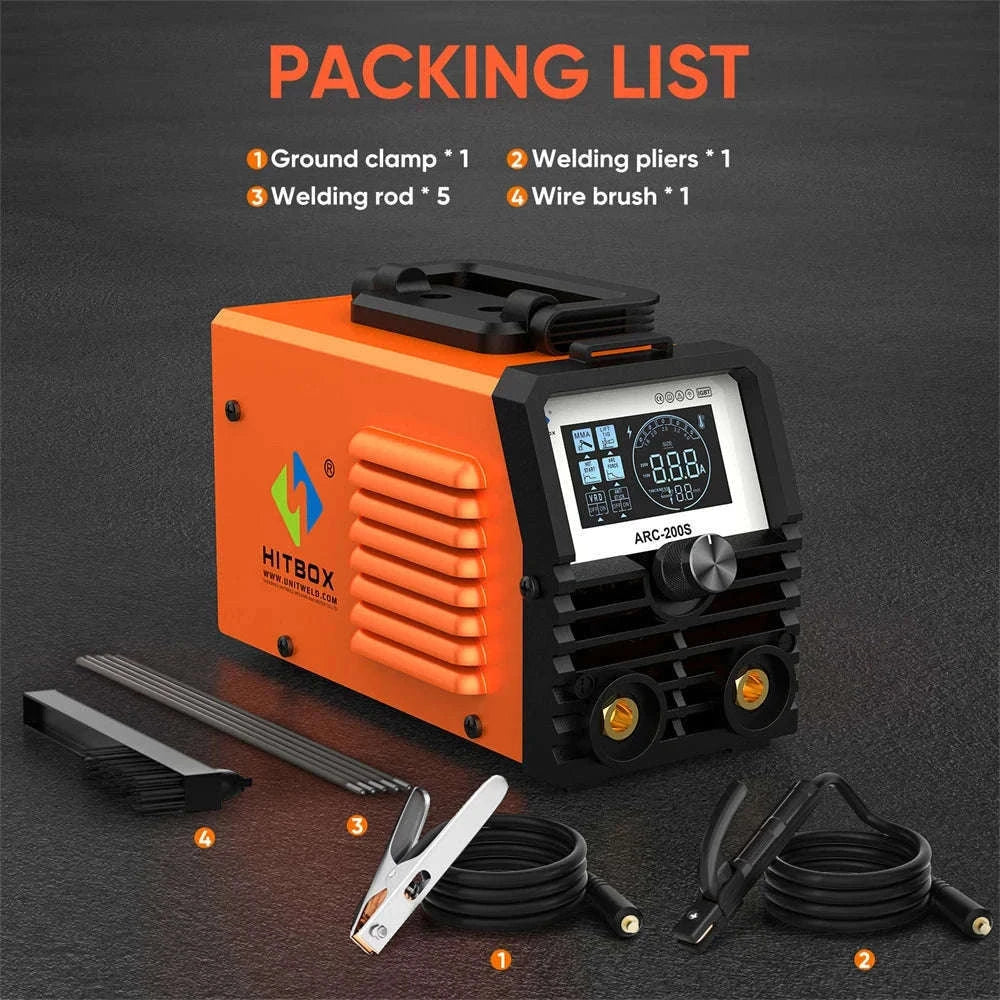 ARC200S 2-in-1 ARC MMA Lift TIG Mini Inverter Welder-ARC200D / United States