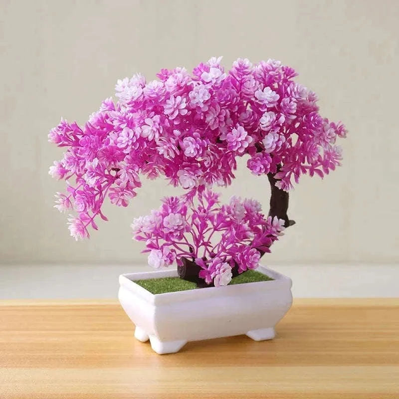 Artificial Bonsai Tree Table Decoration for Calm Indoor Style-01