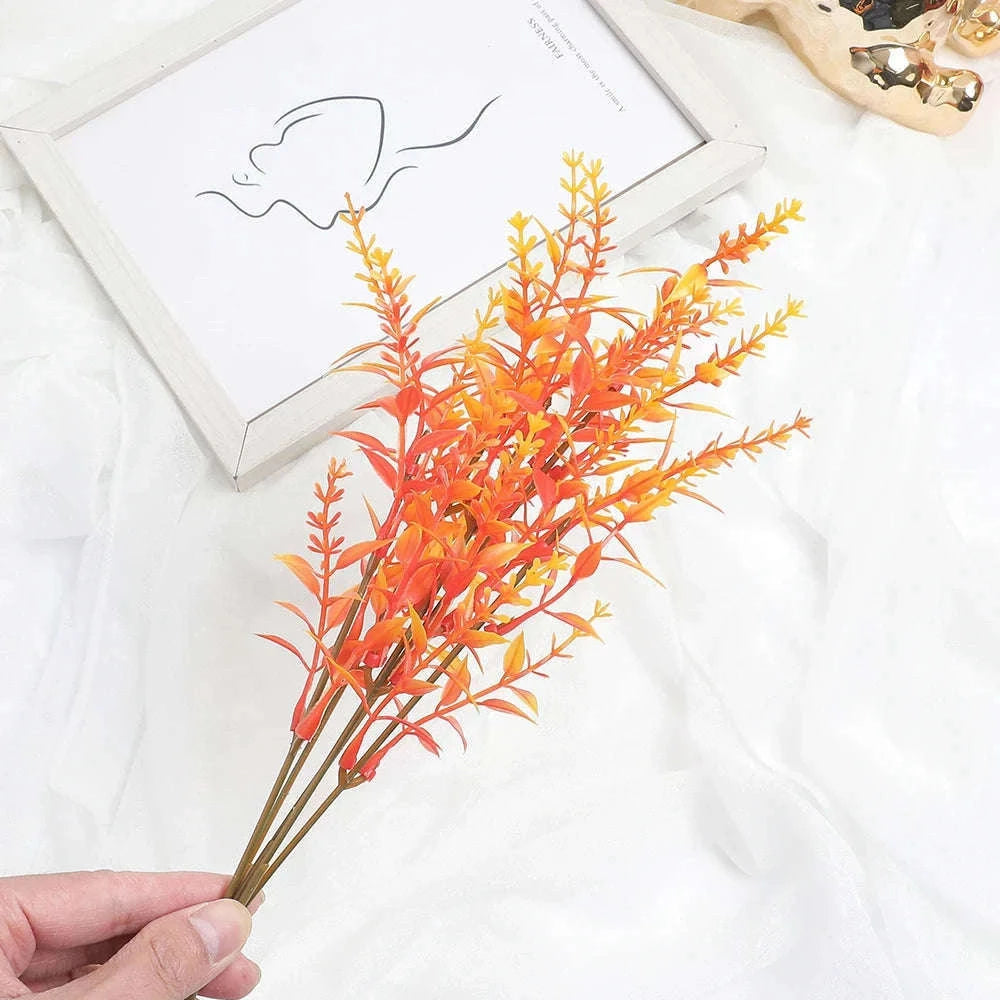Artificial Lavender Flowers for Elegant, Long-Lasting Decor-Yellow