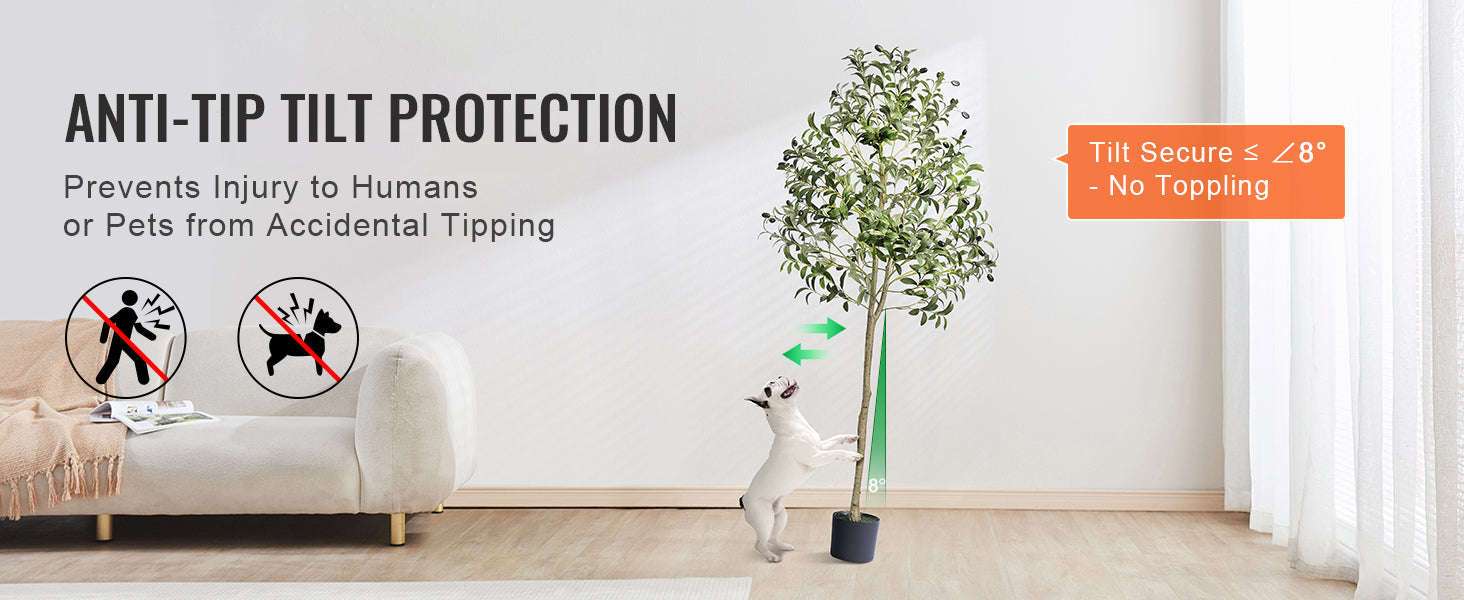 Artificial Olive Tree 4FT 5FT 6FT Tall Faux Plant-6ft Type3 / Poland