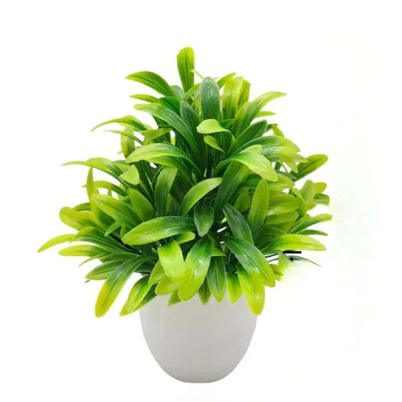 Artificial Plant in Plastic Pot for Effortless Home & Office Decor-1pc Ardisia