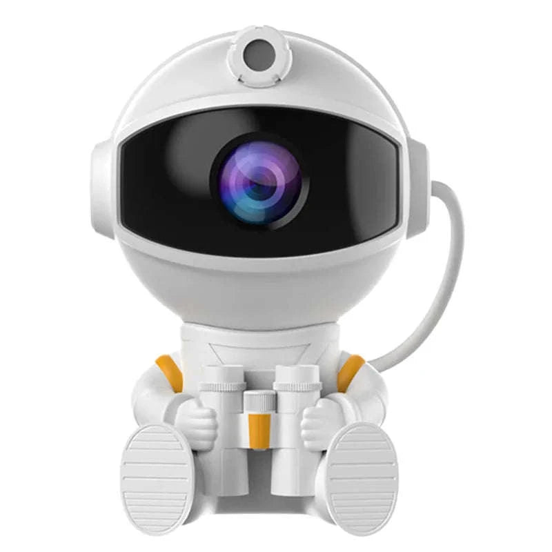 Astronaut Galaxy Projector Night Light with Remote & Timer-Hold Telescope / USB Plug / United States