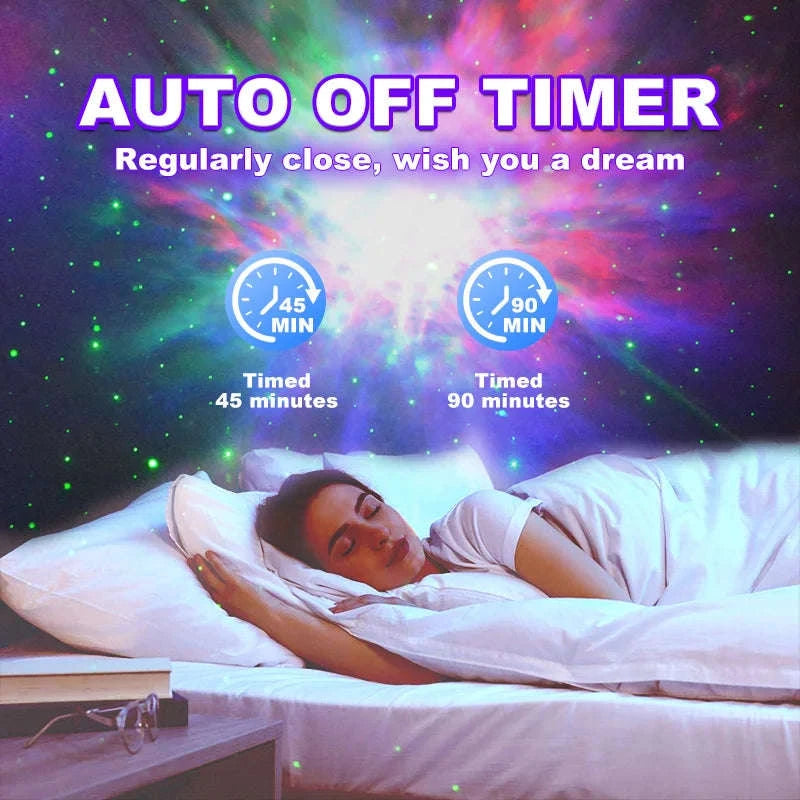 Astronaut Galaxy Projector Night Light with Remote & Timer-Hold Telescope / USB Plug / United States