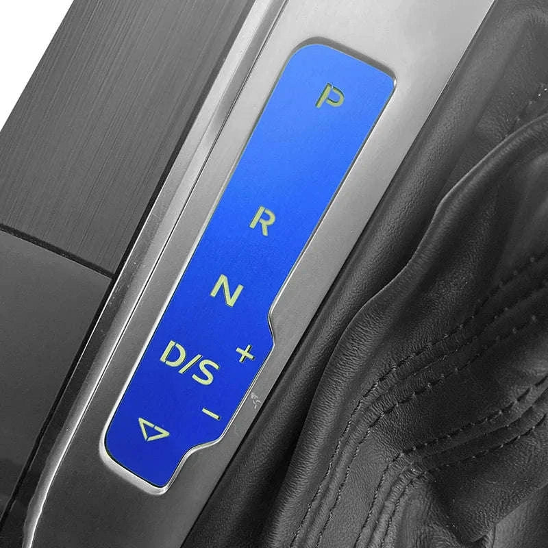 Audi A3 8V Gear Shift Panel Metal Trim Sticker-Australia / Blue