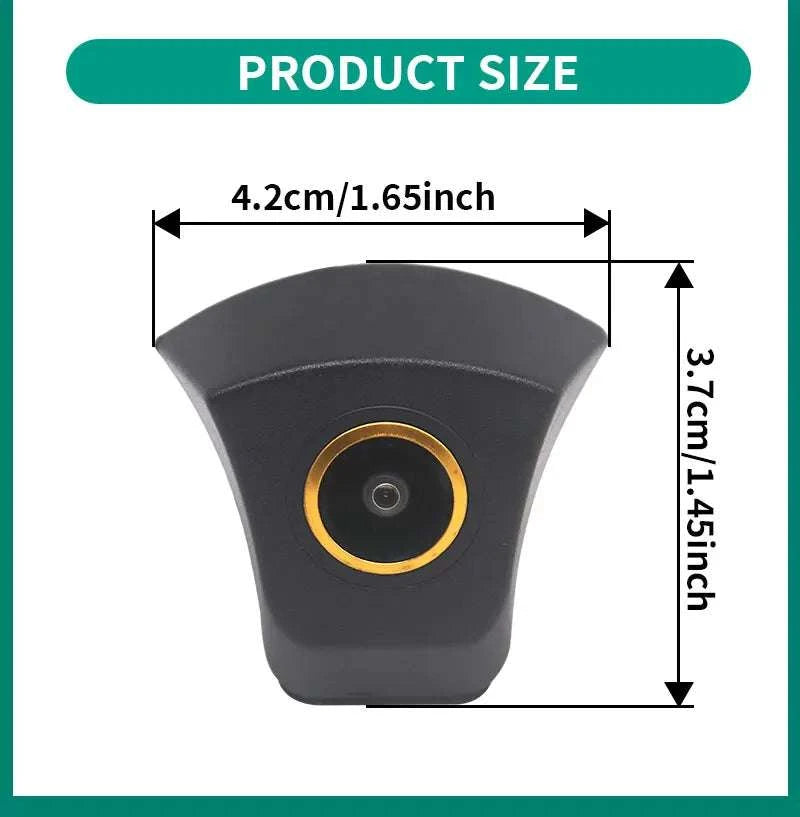 Audi Front View Camera with 170° Wide Angle AHD Lens Upgrade-Front View Camera / 12 V