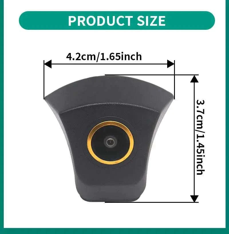 Audi Front View Camera with 170° Wide Angle AHD Lens Upgrade-Front View Camera / 12 V