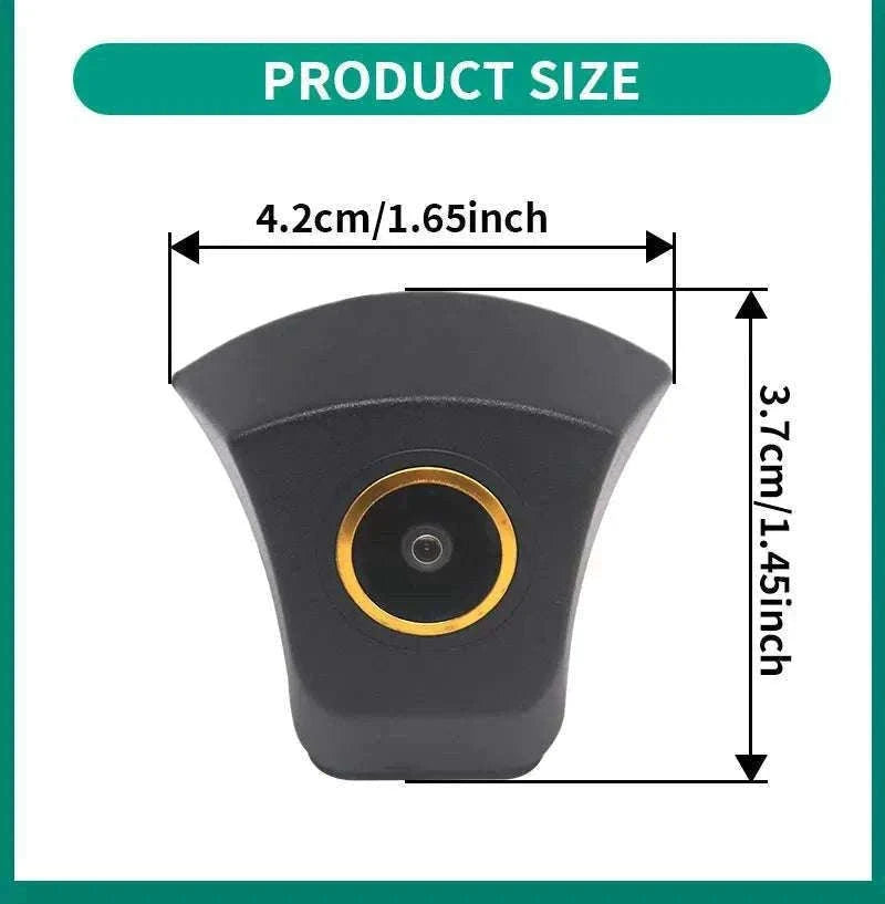 Audi Front View Camera with 170° Wide Angle AHD Lens Upgrade-Front View Camera / 12 V