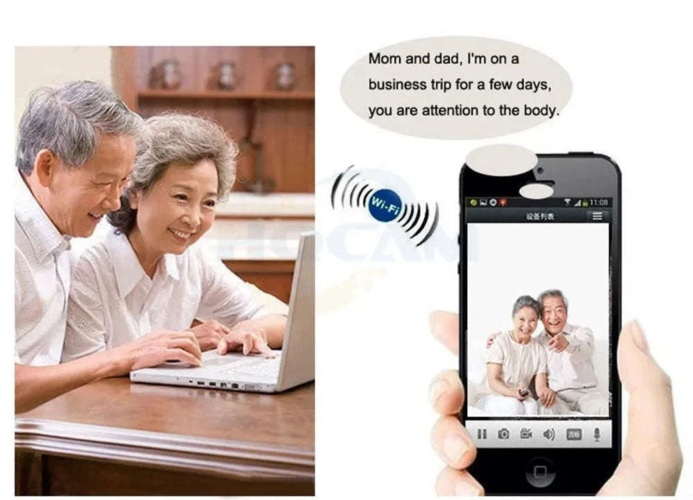 Audio POE Night Vision Mini IP Camera-3MP / 6mm