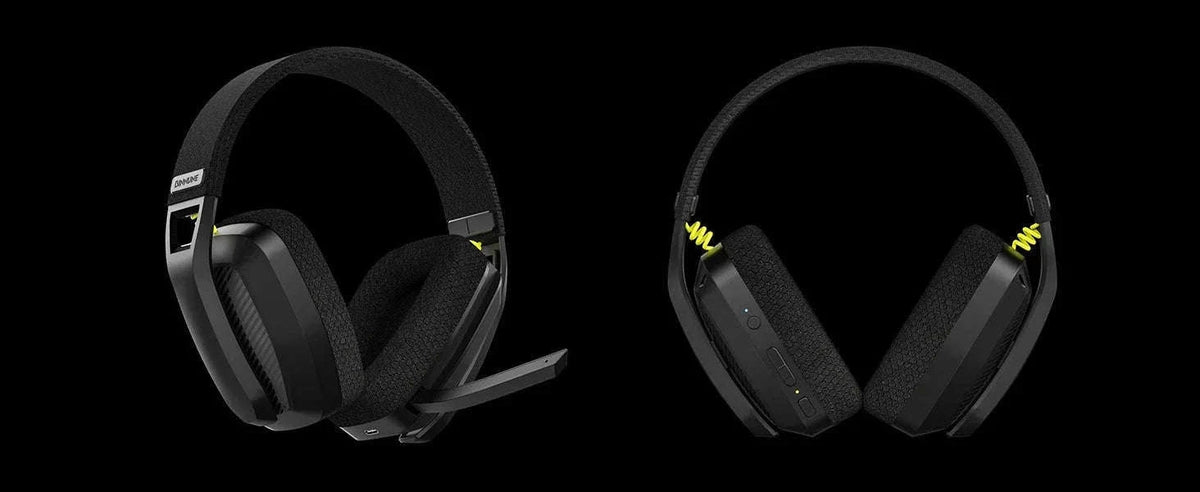 AuraFlex Pro Wireless Gaming Headset with 45H Battery-White Blue