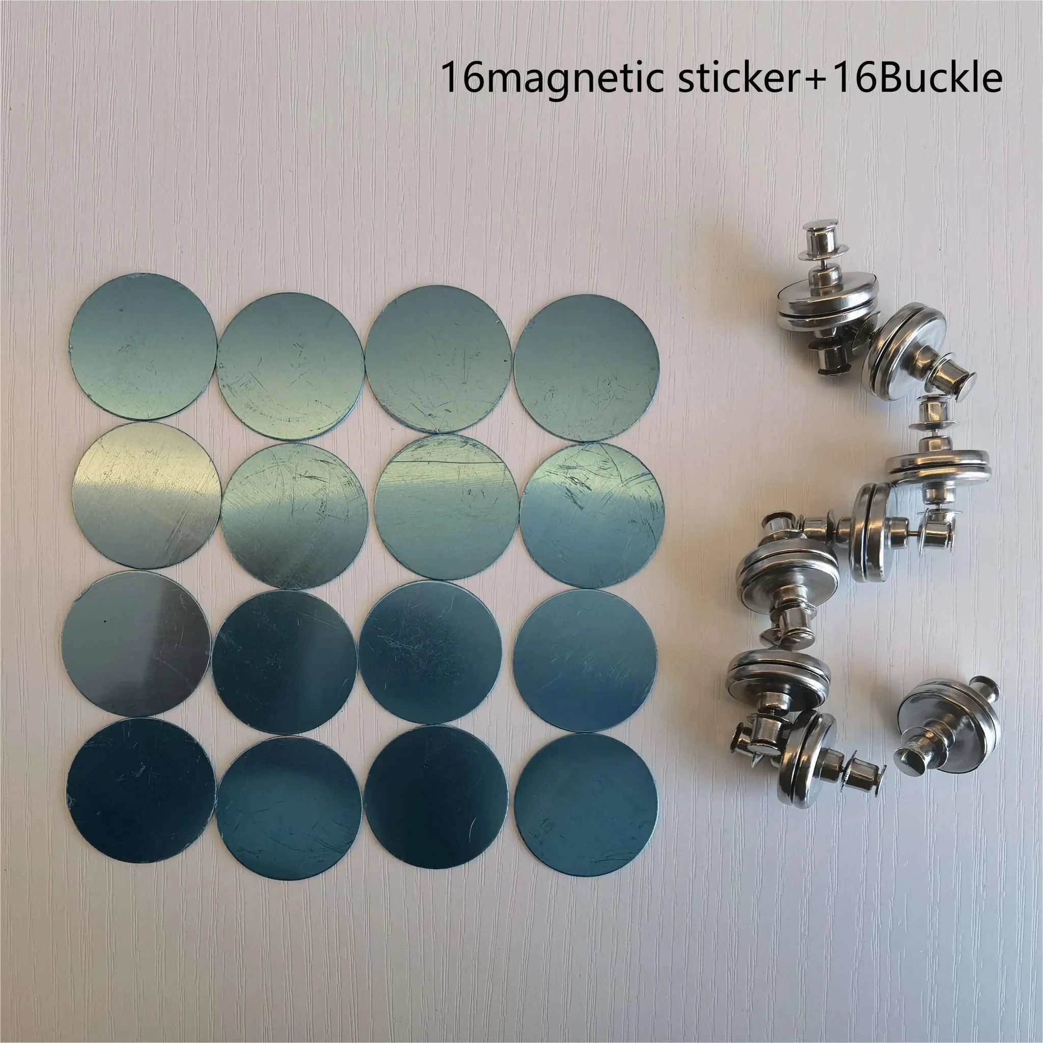 AuraHooks Magnetic Curtain Tieback-8 pairs / 17mm