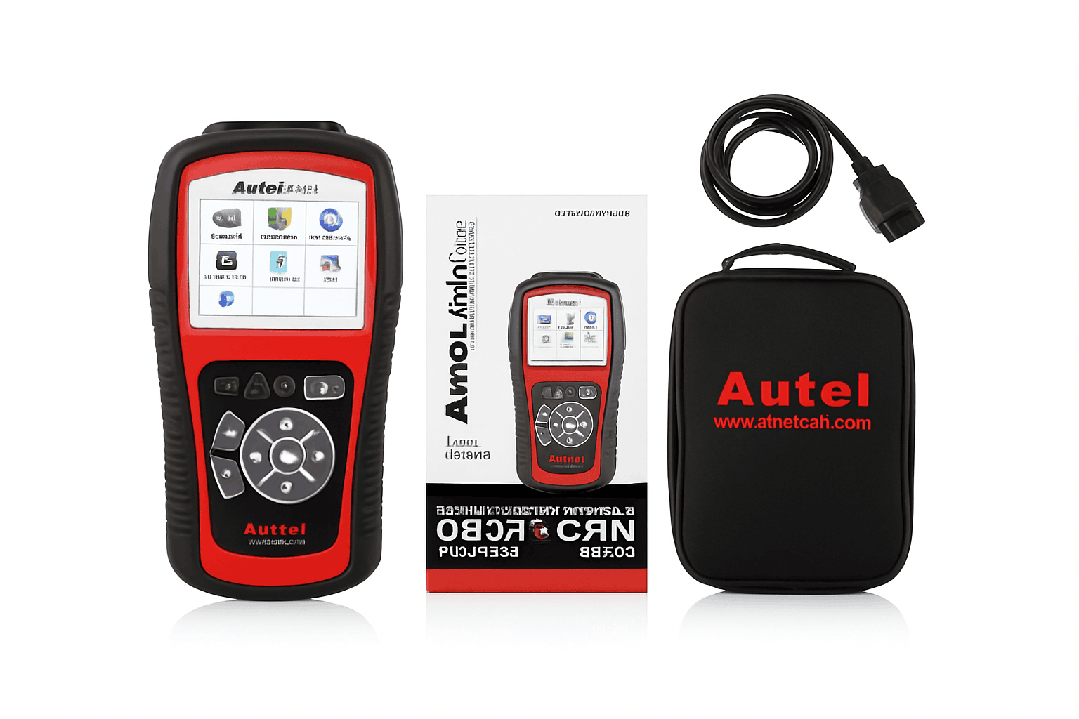 Autel AL619 OBD2 Scanner ABS SRS Car Diagnostic Code Reader-AL619 / Polish / UNITED KINGDOM
