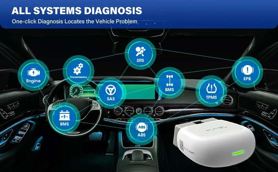 Autel AP200 Bluetooth OBD2 Scanner Full System Car Diagnostic Tool-Original / GERMANY