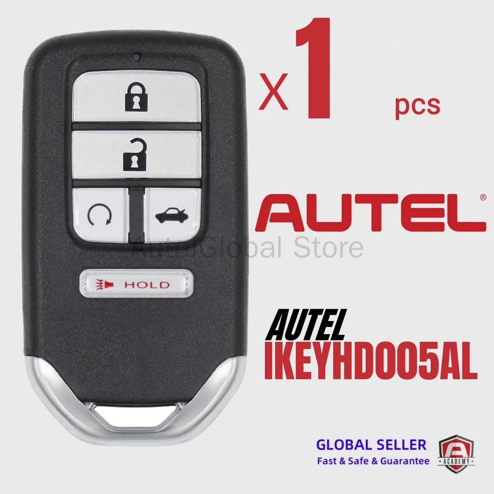 Autel IKEYHD005AL 5-Button Smart Remote Key for Honda-Default Title