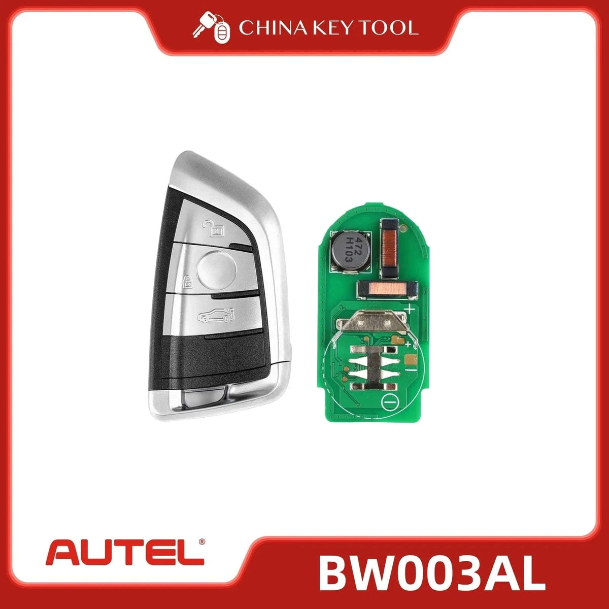 Autel MAXIIM Universal Smart Key Replacement for 700+ Cars-BW004AL / 1PCS
