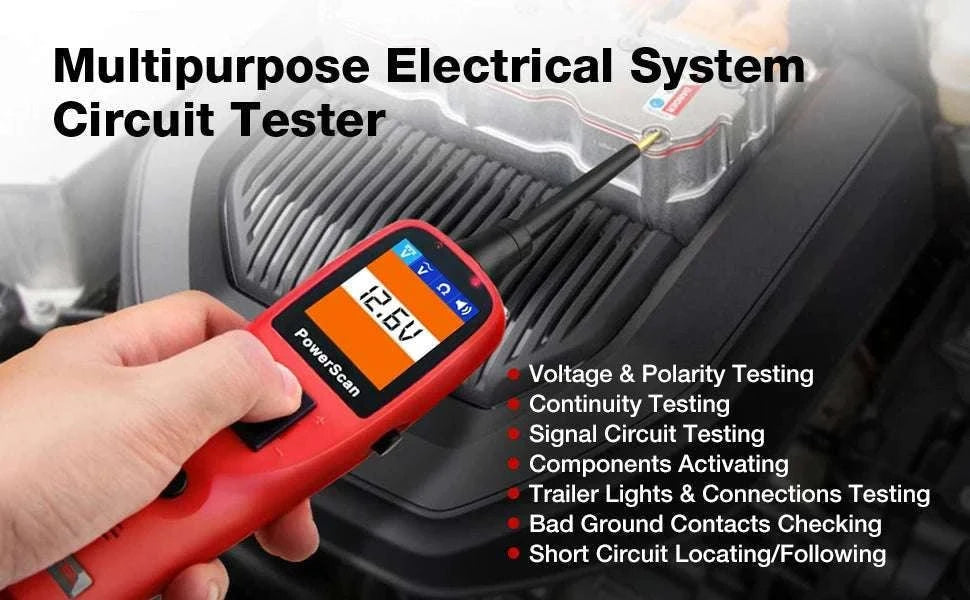 Autel PowerScan PS100 Circuit Tester 12V/24V Electrical Diagnostic Tool-Original / United States