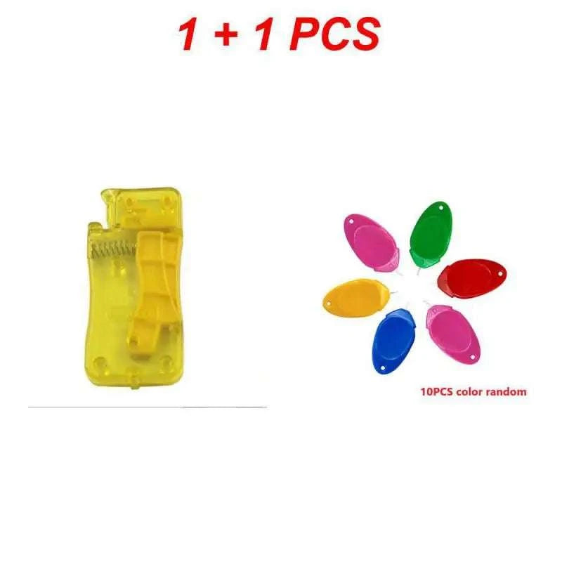 Auto Needle Threader Tool for Easy Hand & Machine Sewing-1pc random color / China Mainland