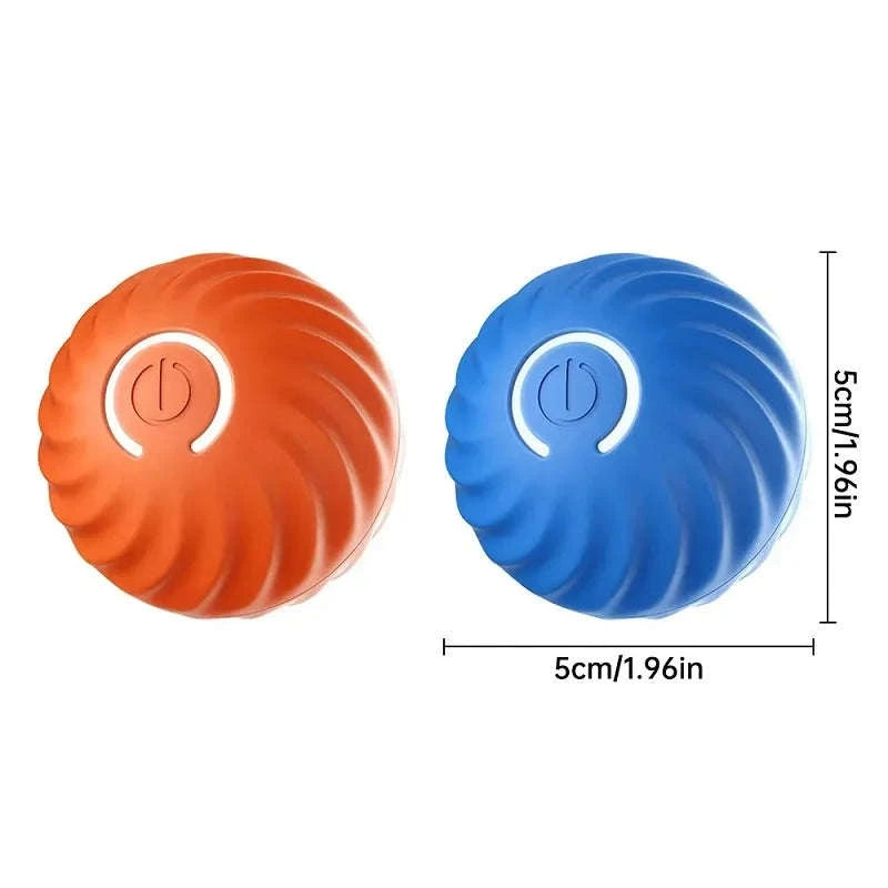 Automatic Bouncing Dog Ball Interactive Toy-Orange