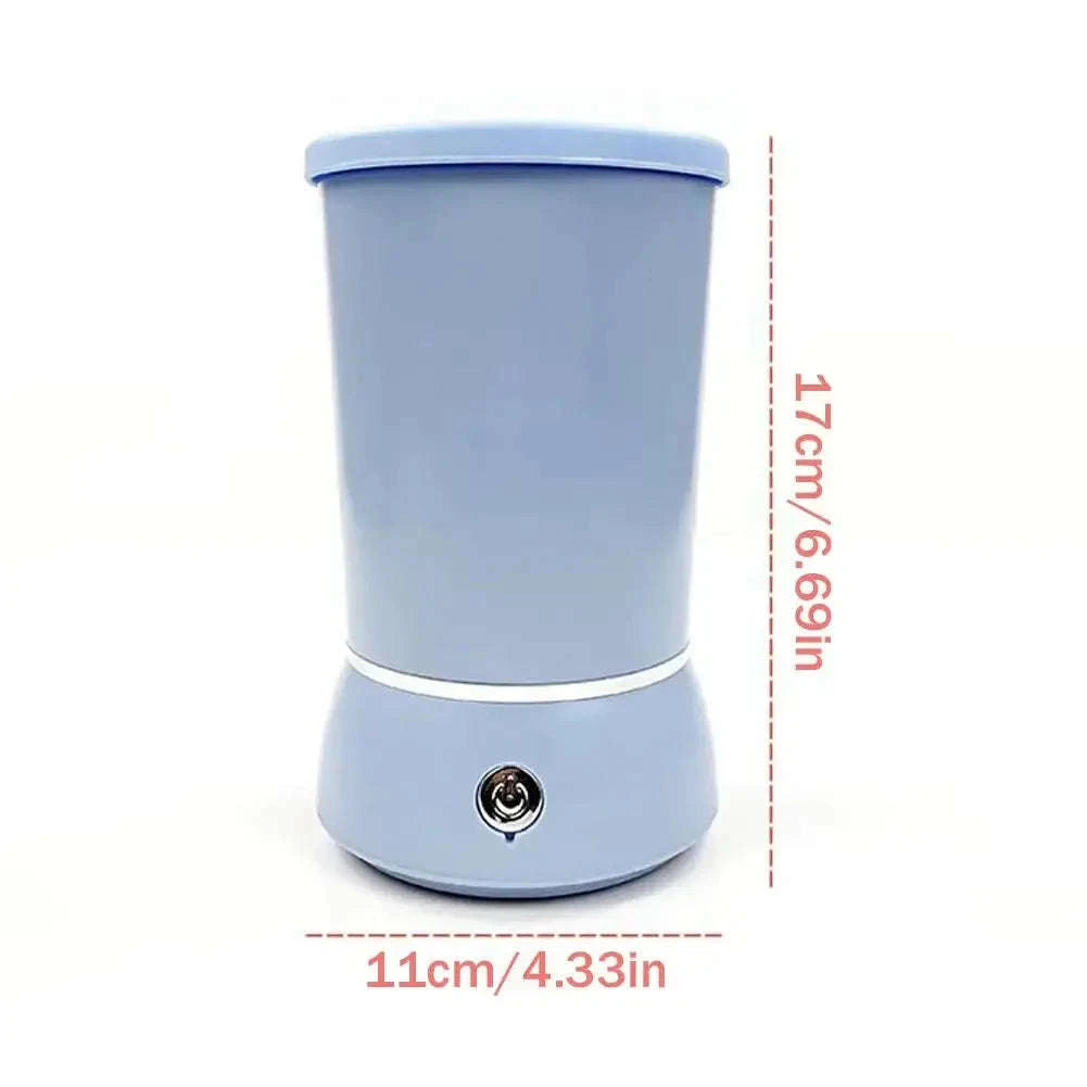 Automatic Dog Paw Cleaner Electric Grooming Cup-Blue