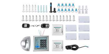 Automatic Door Opener Kit with Sensor & Remote 120° Swing-spain