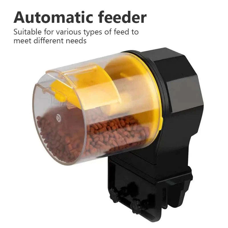 Automatic Fish Tank Feeder with Intelligent Timing-Blue