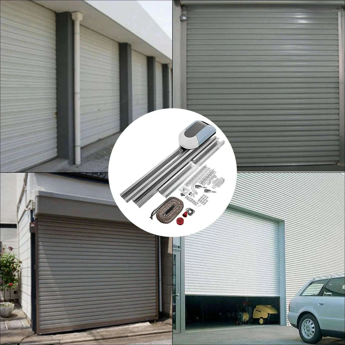 Automatic Garage Door Opener Kit with Remote Control & Quiet Motor-CZECH REPUBLIC / 1000 N